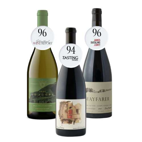 trio-sojourn-chardonnay-reuling-beaux-freres-star-mooring-wayfarer-pinot-noir